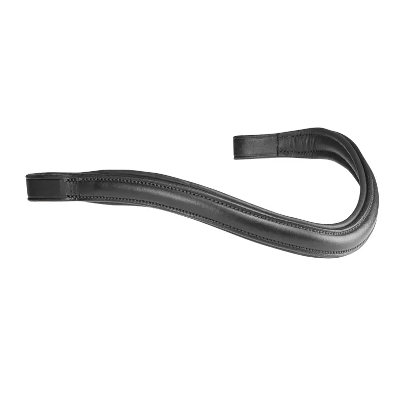 Shires Velociti Rapida Padded Curved Browband - Black